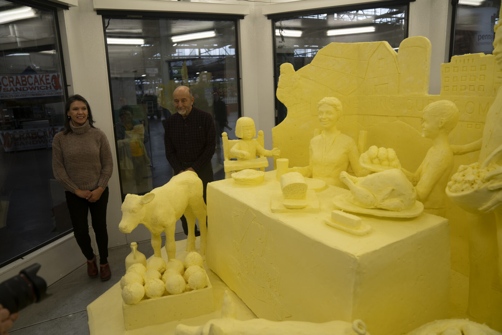 Here's a look at the 2024 Pa. Farm Show butter sculpture