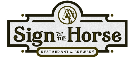 Sign of the Horse Restaurant and Brewery logo