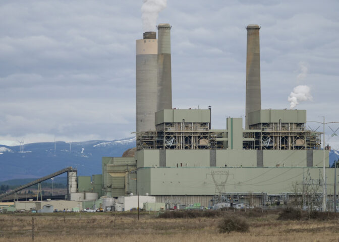 The TransAlta Centralia Generation station pictured on March 6, 2024. (Jeremy Long - WITF)