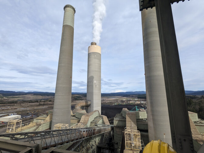 The TransAlta Centralia Generation station pictured on March 7, 2024. (Jeremy Long - WITF)