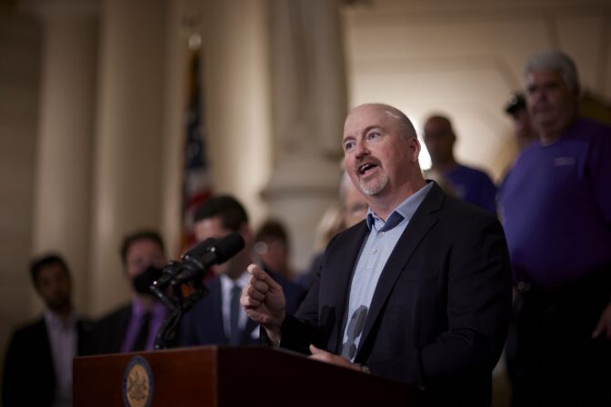 State House Majority Leader Matt Bradford (D., Montgomery)