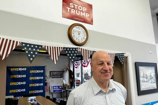 Erie County Democratic Party Chair Sam Talarico is focused on boosting turnout ahead of the November elections.