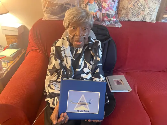 Ruth Wilson, age 102. (Cherri Gregg/WHYY News)
