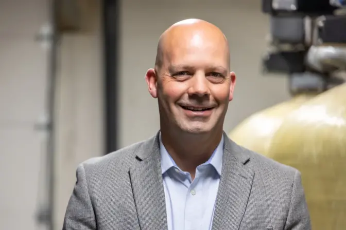 Kevin Spencer is the director of operations at the Central Bucks School District. (Kimberly Paynter/WHYY)
