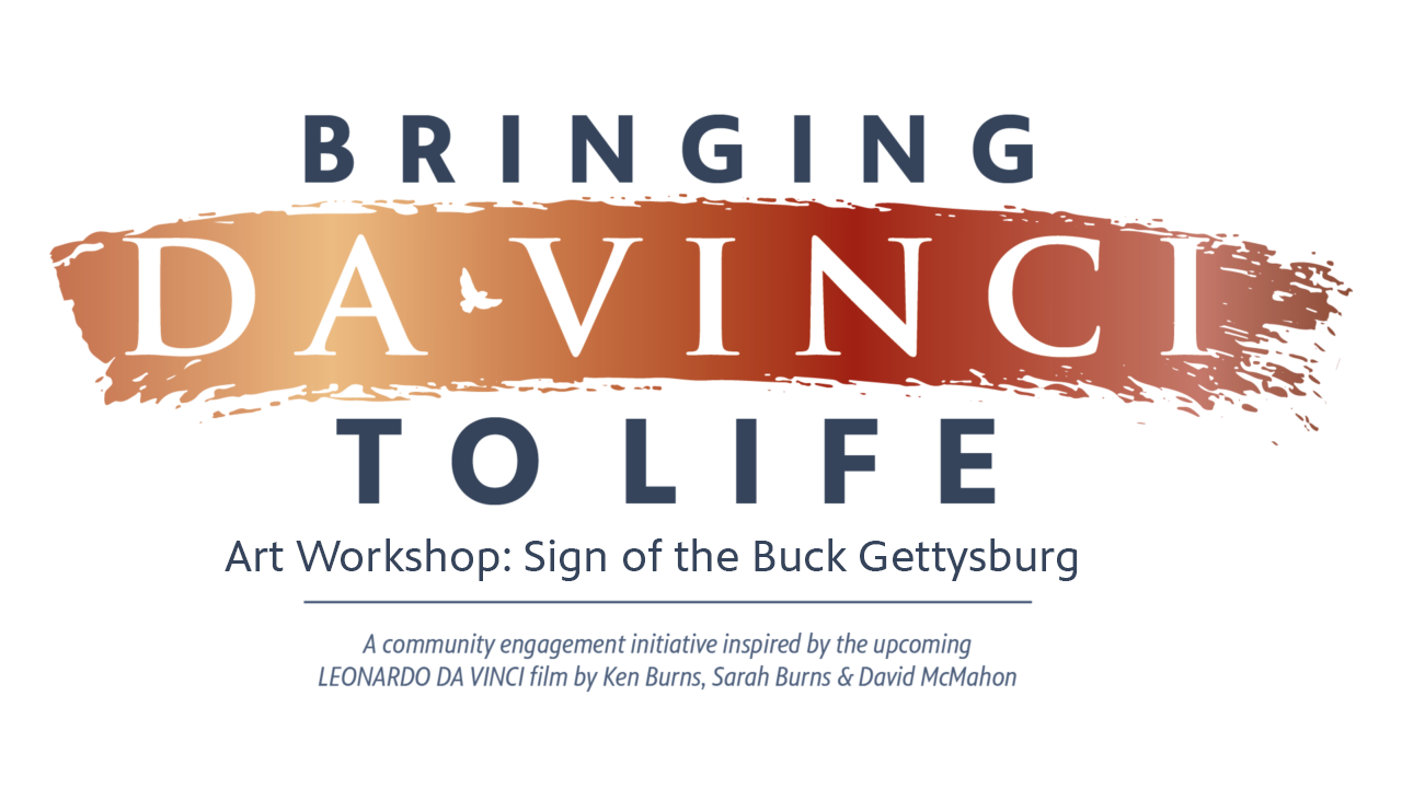 Bringing Da Vinci To Life Art Workshop Sign Of The Buck Gettysburg WITF Bringing da vinci to life art workshop sign of the buck gettysburg witf