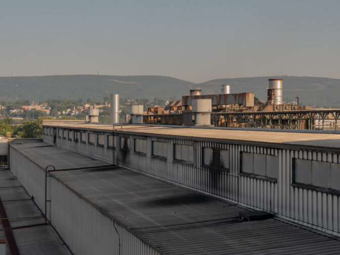 A view of the Scranton Army Ammunition Plant in Scranton.Daniel Vasta for NPR