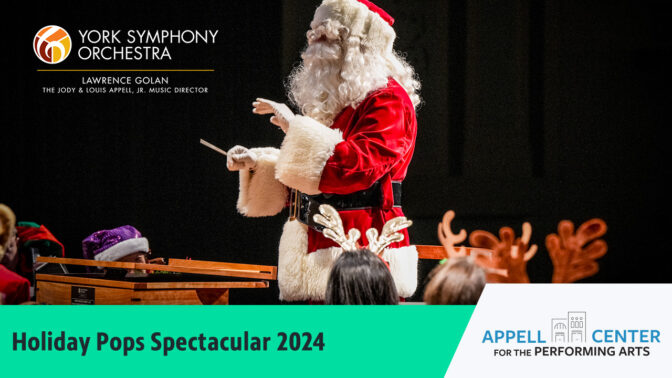 Holiday Pops Spectacular 2024 by the York Symphony Orchestra contest banner