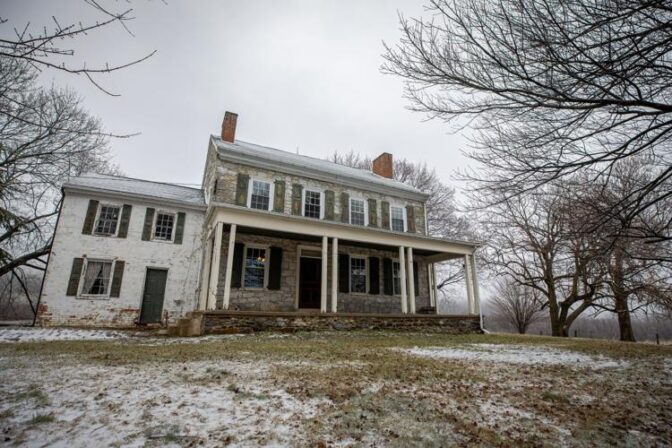 For the first time in 225 years, the public will gain access to Mifflin Farm, which includes the historic Mifflin House, above. Mifflin Farm is a documented Underground Railroad site and the location of a pivotal Civil War battle, Department of Conservation and Natural Resources (DCNR) Secretary Cindy Adams Dunn announced during a visit to the site in honor of Black History Month on Feb. 6, 2025.