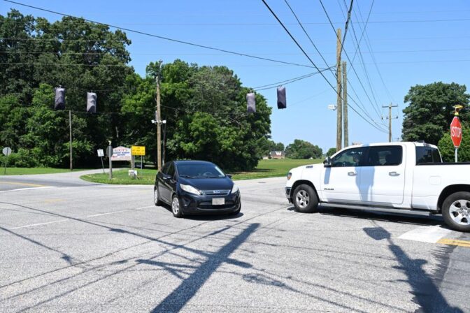 A dangerous intersection is shown at Lititz Road and Lancaster Road (Route 72) in East Hempfield Township on Thursday, July 3, 2025. It ranks among the most hazardous in Lancaster County based on three separate analyses.