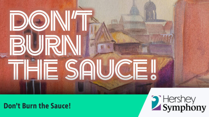Don't Burn the Sauce contest banner