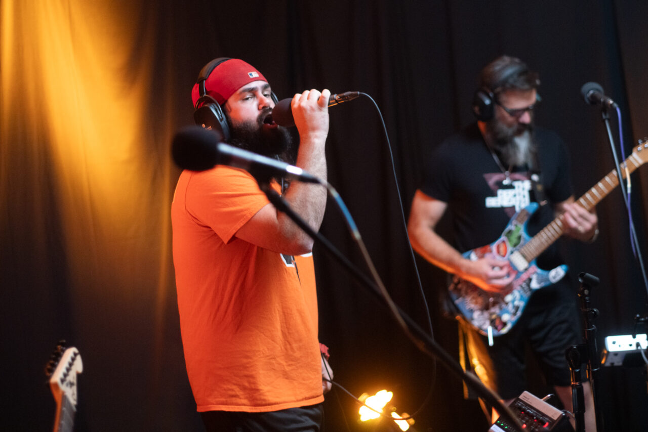 Colin Ramsey and Andy Cornman performing