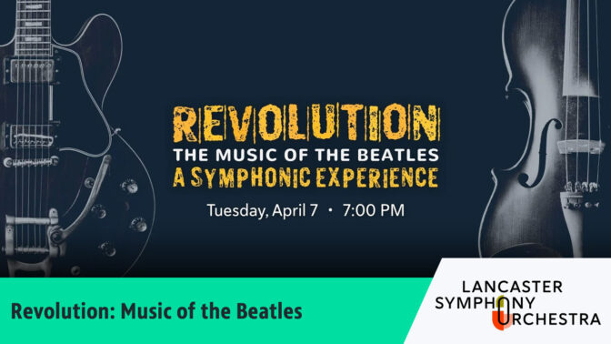 Revolution: Music of the Beatles contest banner