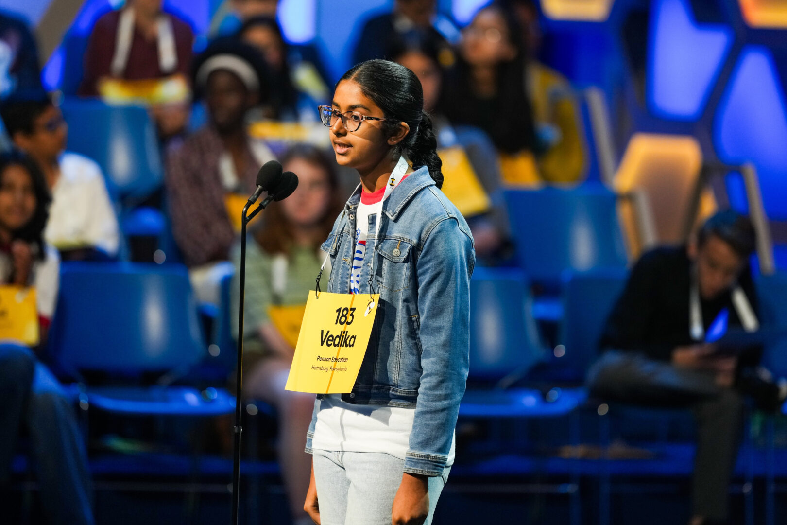 Central Pa. champ places in top third at National Spelling Bee, hopes to return