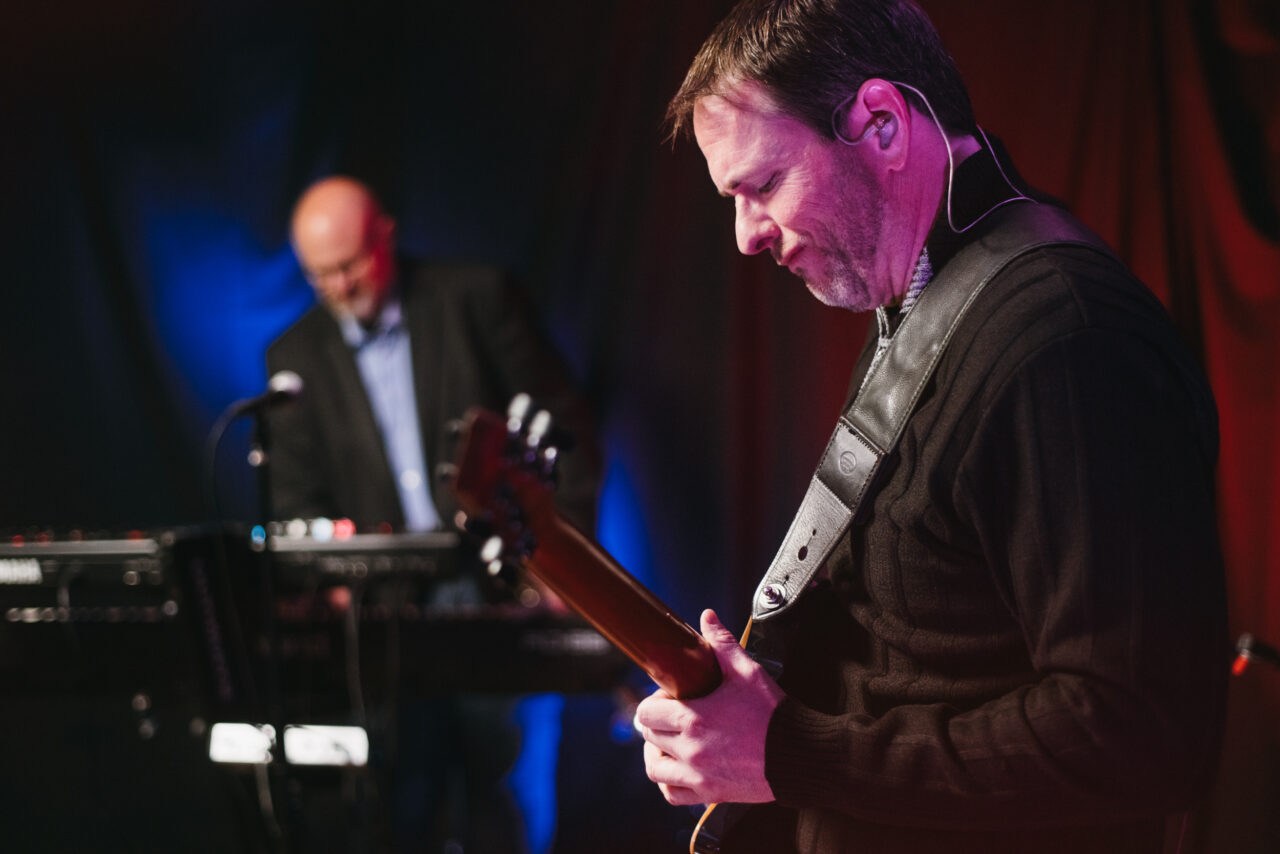 Man playing guitar