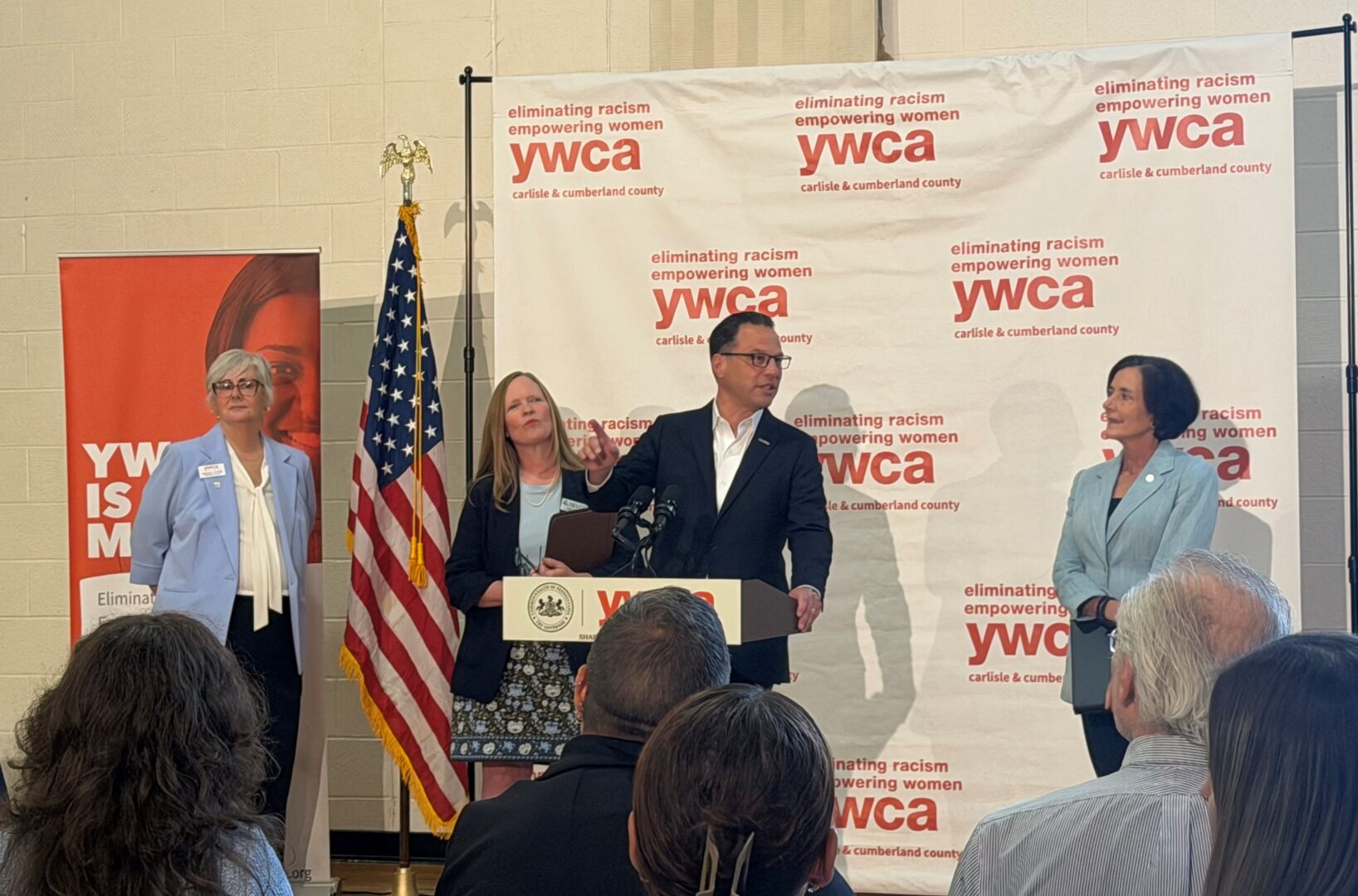 Gov. Shapiro touts doubled state funding for rape crisis centers
