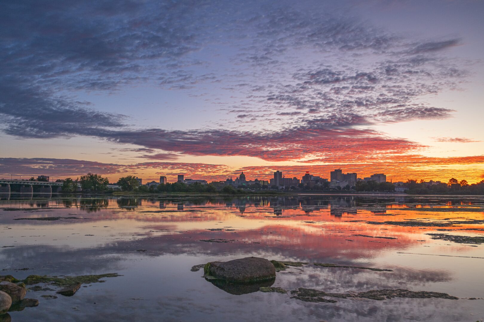 A photo of the Susquehanna River by photographer and educator, Michael Yatsko.