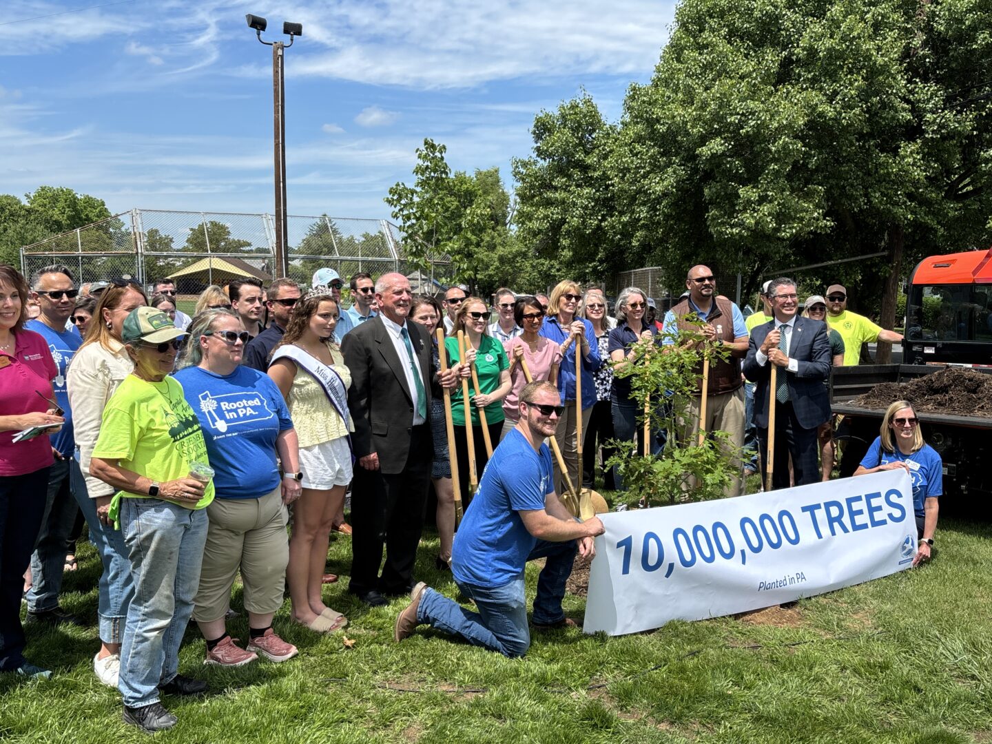 Ten million trees, achieved