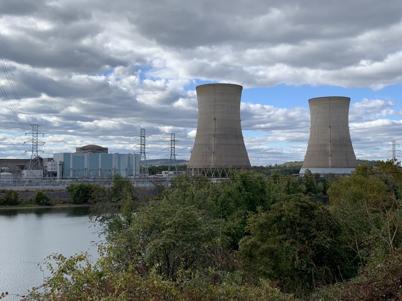 The Crane Clean Energy Center, formerly Three Mile Island Unit 1, is seen here on Oct. 16, 2024.